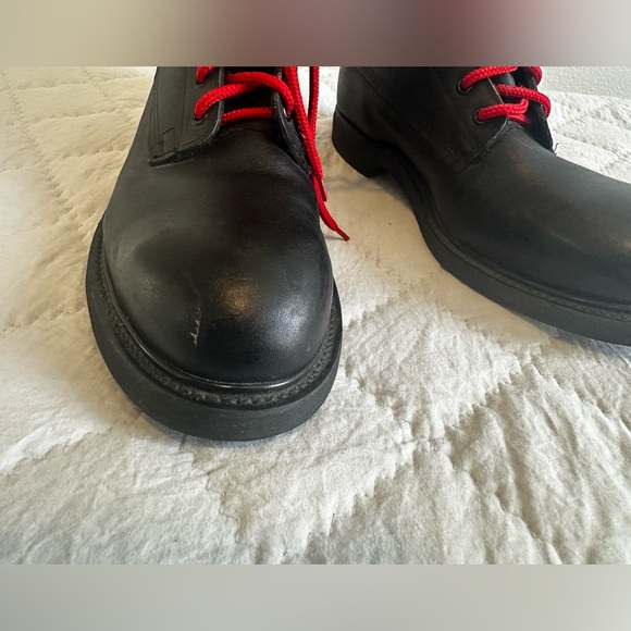 Vintage Wolverine World Wide Black Military Combat Boots 1994 - Size 8 1/2 R - Picture 5 of 9